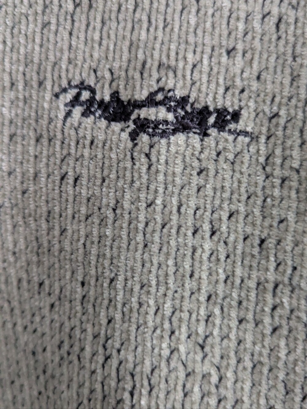 Point Zero Men's Gray Quarter-Zip Knit Sweater Size S - Picture 3 of 5